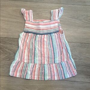 Carter's Multicolor Striped Top or Dress Size 24 months